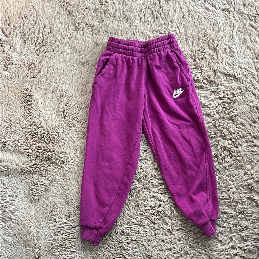 Nike Kids Magenta Jogger Pants